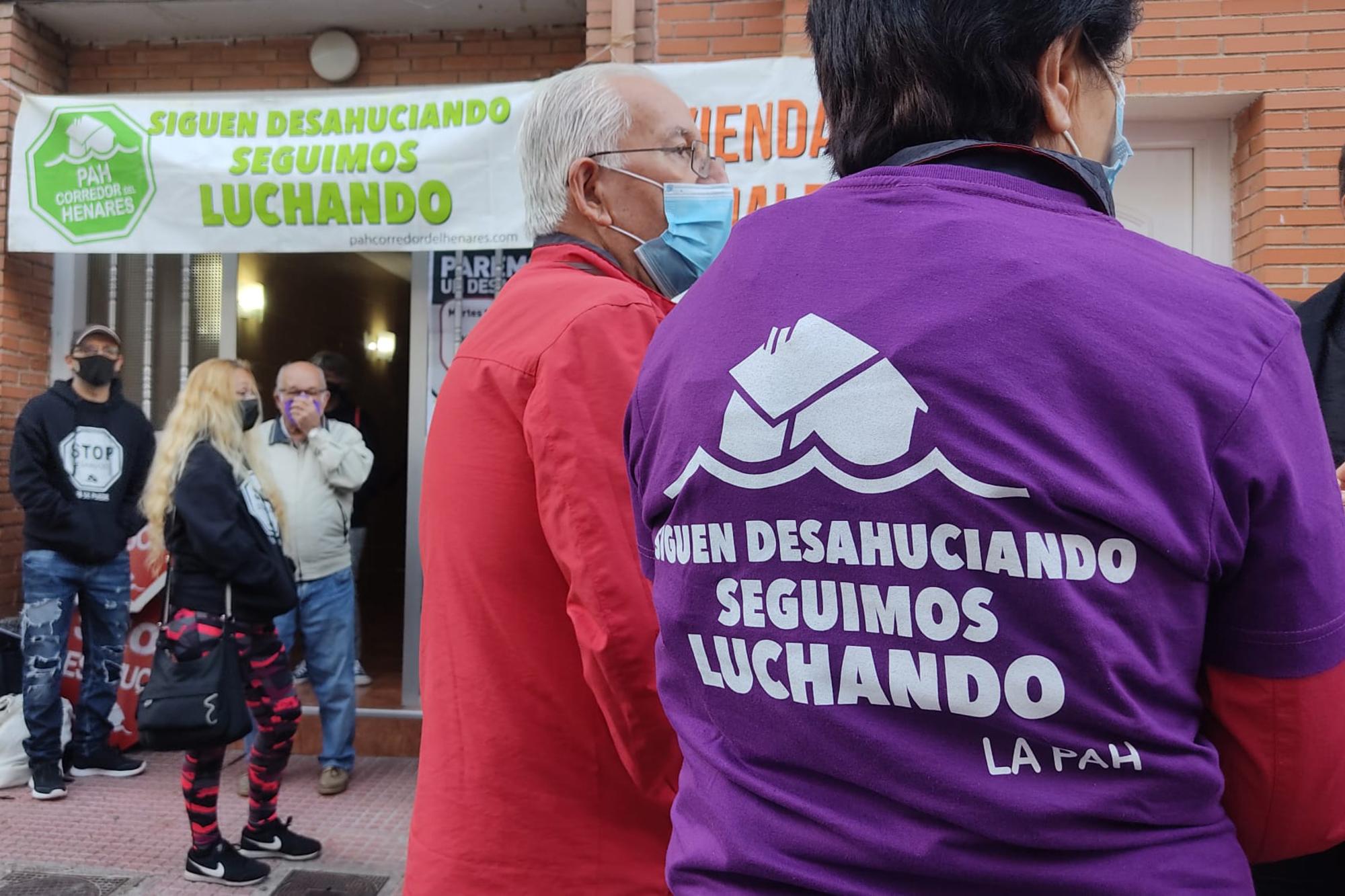 La pah desalojo alcala concentrados